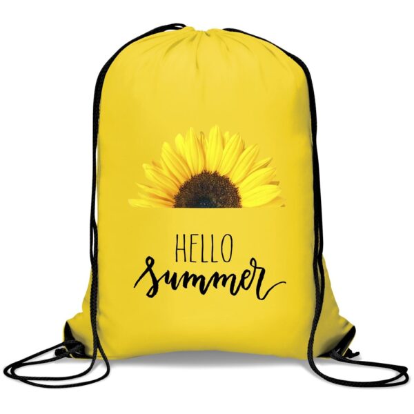 Symphony 210D Drawstring Bag - Image 9