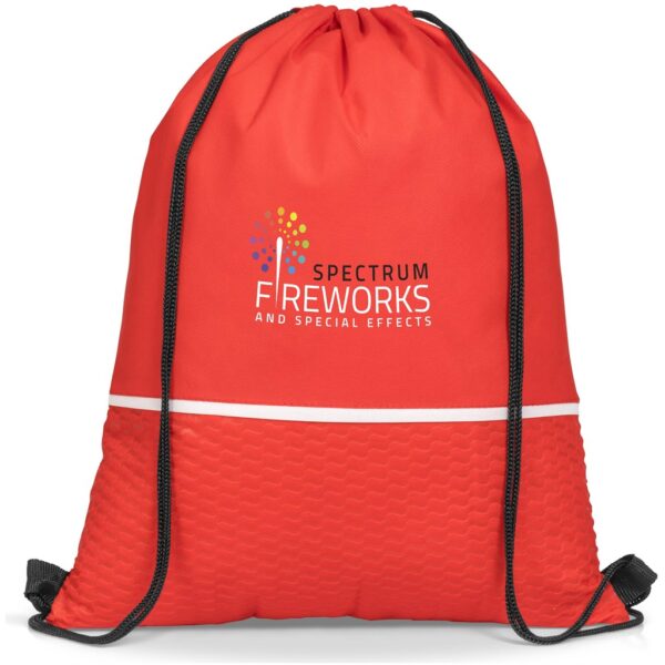 Brighton Non-Woven Drawstring Bag - Image 7