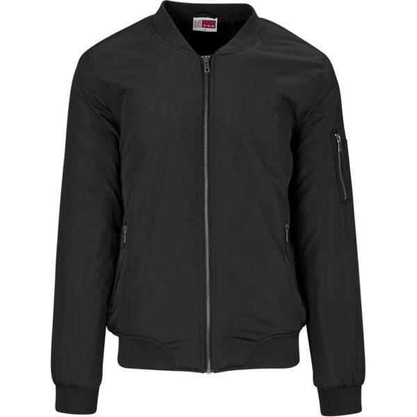 Mens Crusader Bomber Jacket - Black