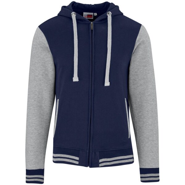 Mens Princeton Hooded Sweater - Navy - Image 2