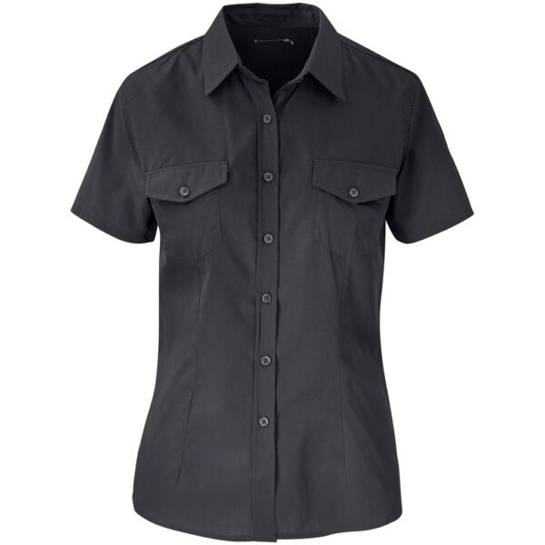 Ladies Short Sleeve Kensington Shirt - Image 3