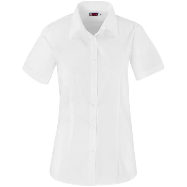 Ladies Short Sleeve Milano Shirt - Image 3