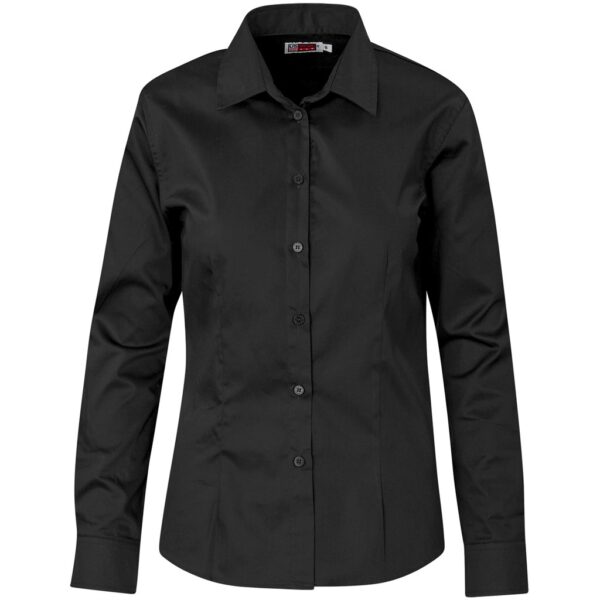 Ladies Long Sleeve Milano Shirt - Image 2