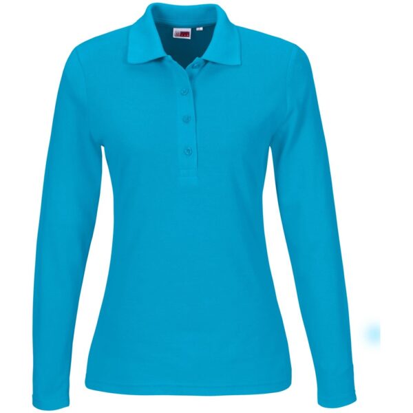 Ladies Long Sleeve Elemental Golf Shirt - Image 2