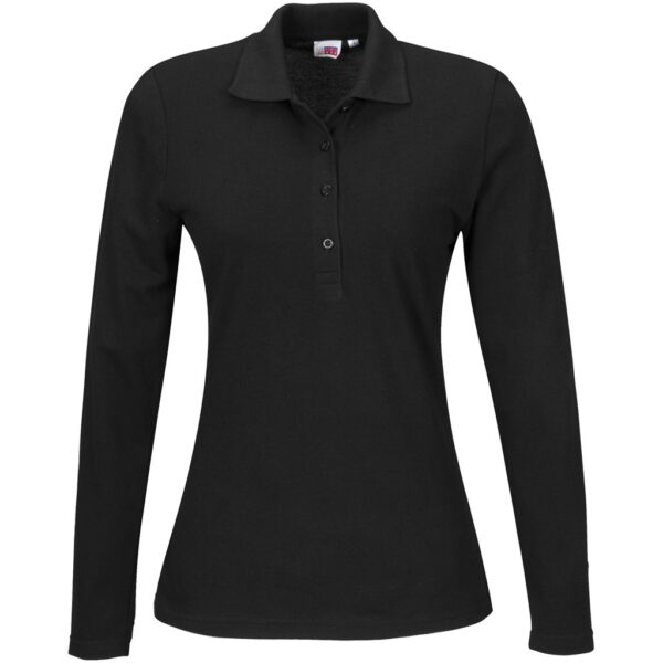 Ladies Long Sleeve Elemental Golf Shirt - Image 3