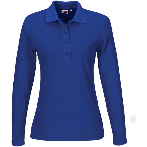 Ladies Long Sleeve Elemental Golf Shirt - Image 4