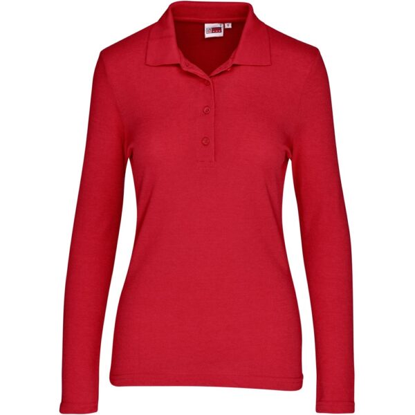 Ladies Long Sleeve Elemental Golf Shirt - Image 7