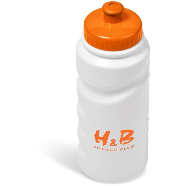 Annex Plastic Water Bottle - 500ml - Orange - Image 2