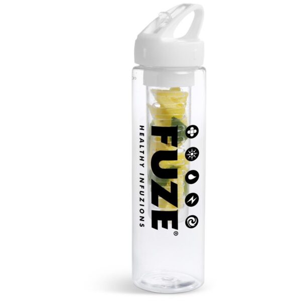 Zest Plastic Infuser Bottle - 750ml - Transparent - Image 2