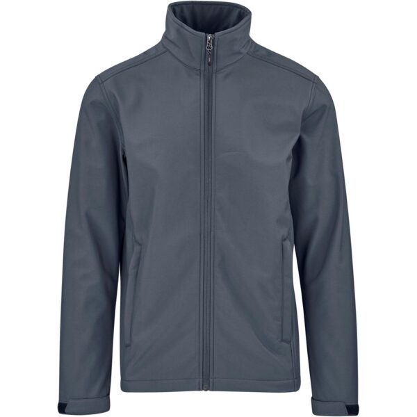 Mens Maxson Softshell Jacket - Grey - Image 2