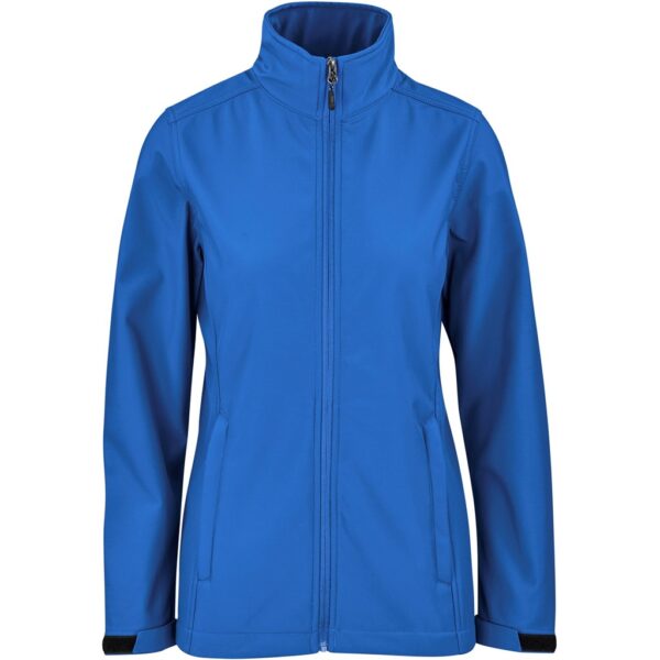 Ladies Maxson Softshell Jacket - Blue - Image 2