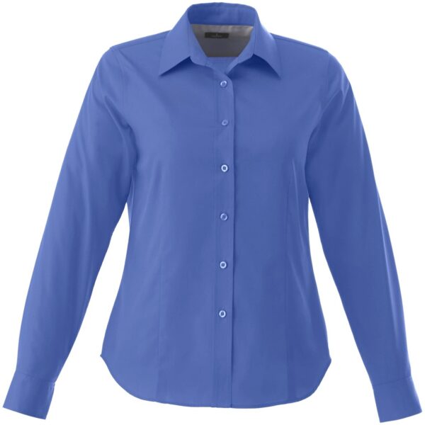 Ladies Long Sleeve Wilshire Shirt - Royal Blue - Image 2