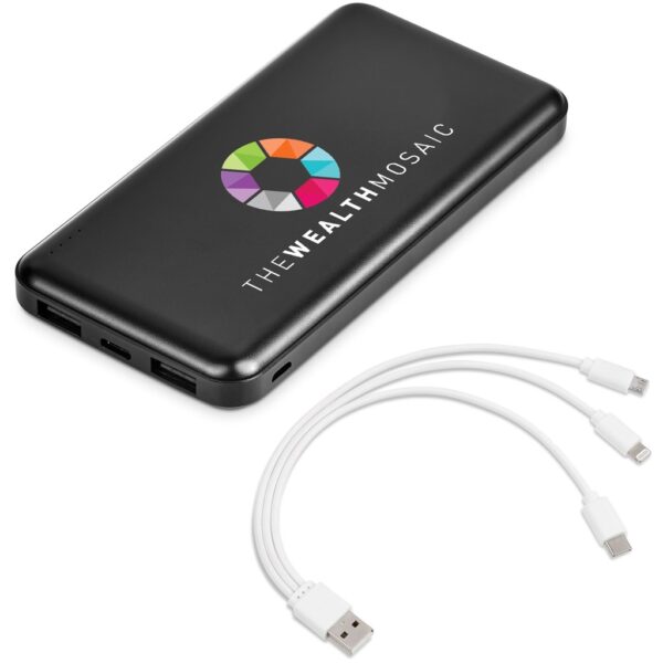 Kingpin Black 10 Compact Power Bank -  10,000mAh - Image 5