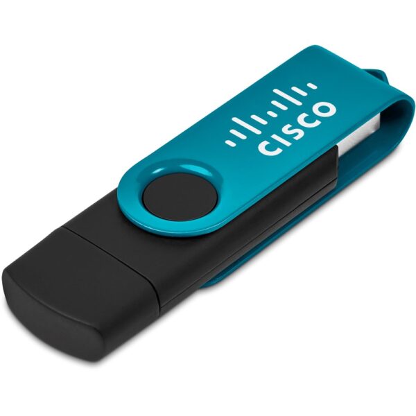 Shuffle Gyro Black Flash Drive – 8GB - Image 13