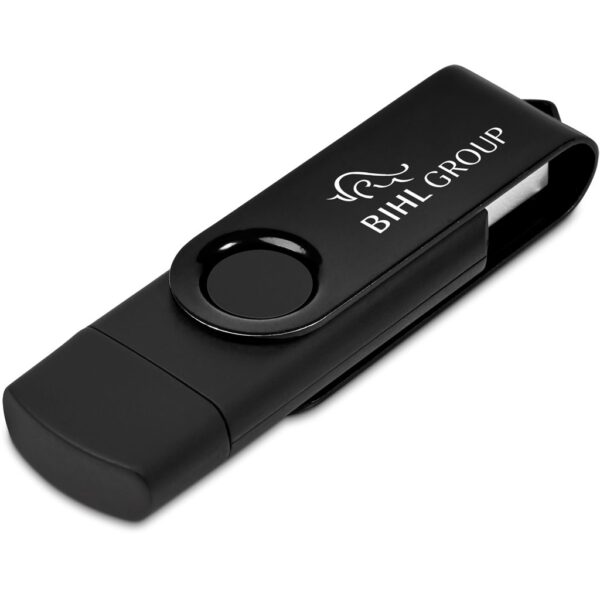 Shuffle Gyro Black Flash Drive – 32GB - Image 2