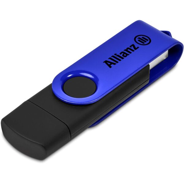 Shuffle Gyro Black Flash Drive – 32GB - Image 3