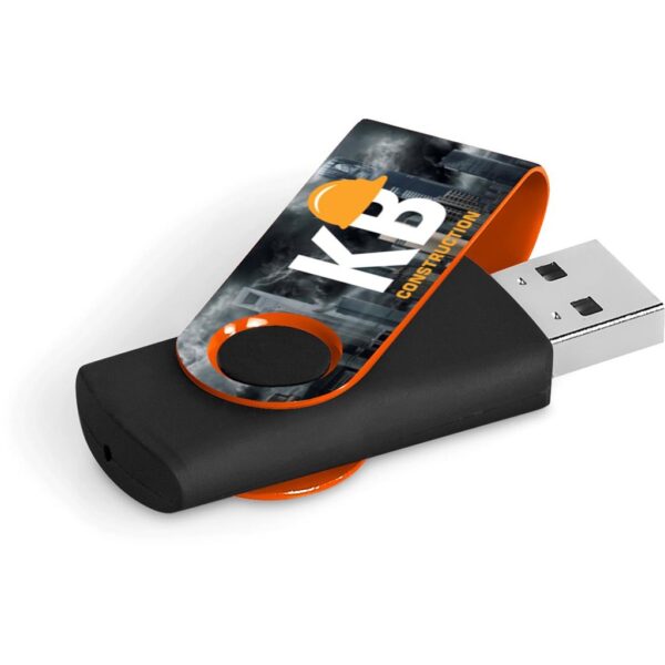 Axis Gyro Black Flash Drive - 32GB - Image 8