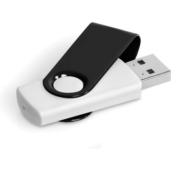 Axis Gyro White Flash Drive - 32GB - Image 2