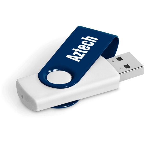 Axis Gyro White Flash Drive - 32GB - Image 7