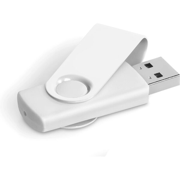 Axis Gyro White Flash Drive - 32GB - Image 13