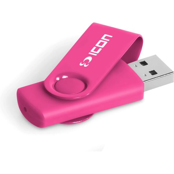 Axis Gyro Flash Drive - 8GB - Pink - Image 2