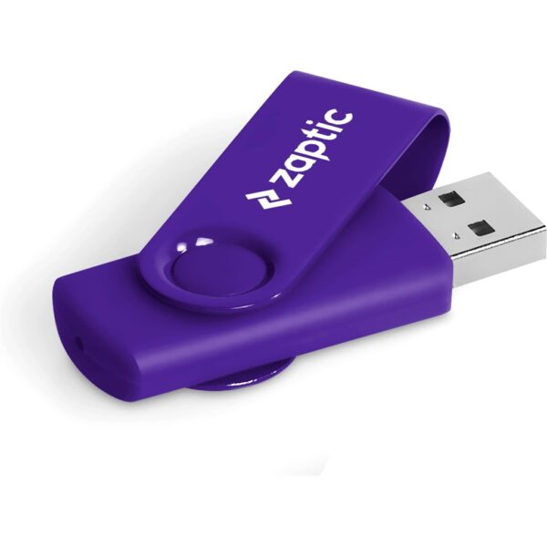 Axis Gyro Flash Drive - 8GB - Purple - Image 2