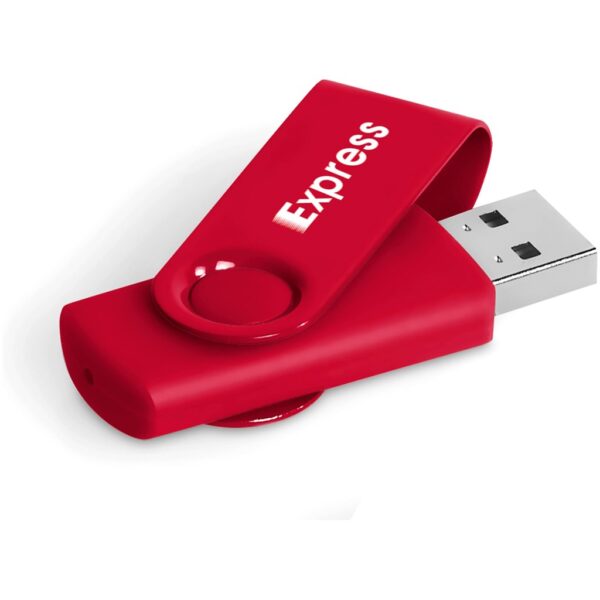 Axis Gyro Flash Drive - 8GB - Red - Image 2