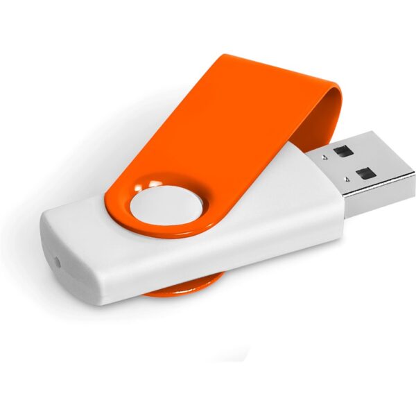 Axis Gyro White Flash Drive - 4GB - Image 8