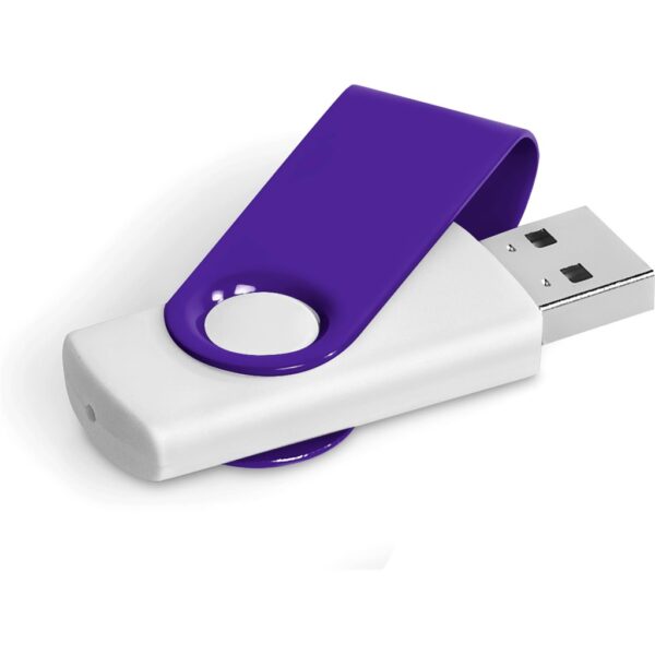 Axis Gyro White Flash Drive - 4GB - Image 10