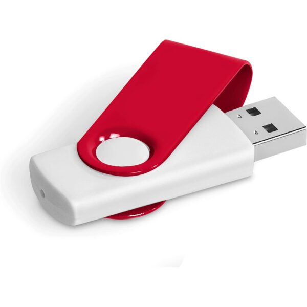 Axis Gyro White Flash Drive - 4GB - Image 11