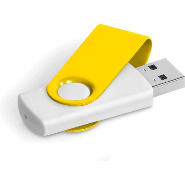 Axis Gyro White Flash Drive - 4GB - Image 15