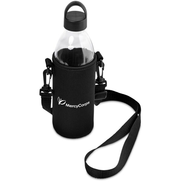 Kooshty Hands-Free Glass Water Bottle – 850ml - Image 2