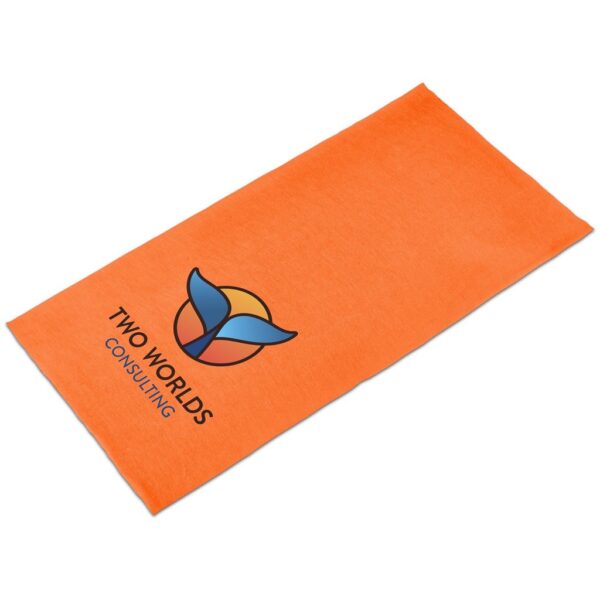 Adults Flexi Tubular Bandana - Orange - Image 2