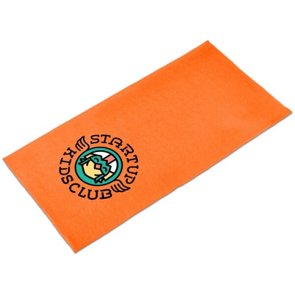 Kids Flexi Tubular Bandana - Orange - Image 2