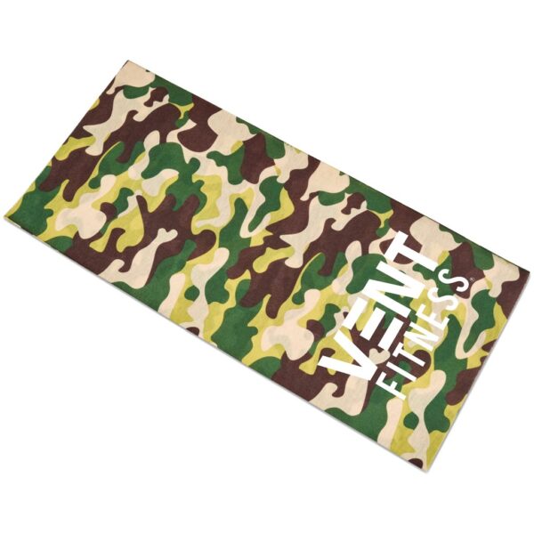 Adults Camo Flexi Tubular Bandana - Green - Image 2