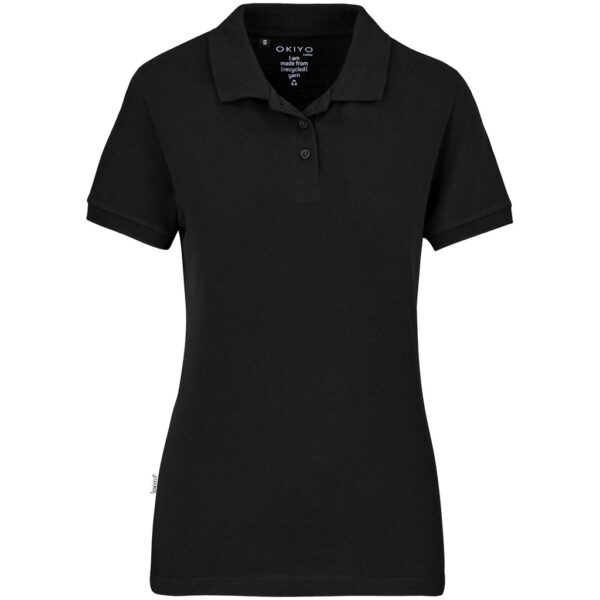 Ladies Okiyo Recycled Golf Shirt - Image 2