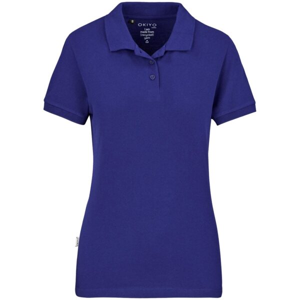 Ladies Okiyo Recycled Golf Shirt - Image 6