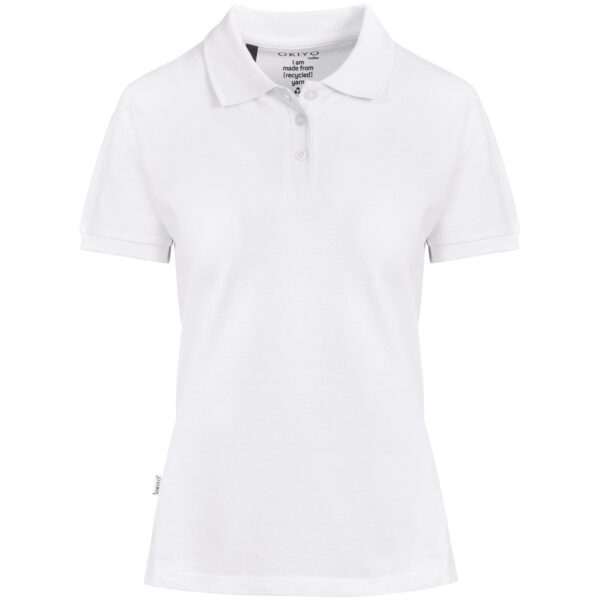 Ladies Okiyo Recycled Golf Shirt - Image 7