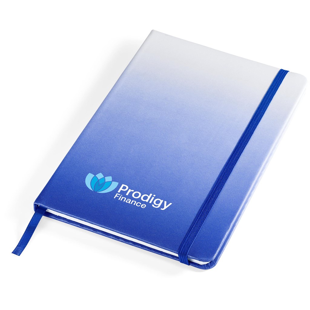 Altitude Santiago A5 Hard Cover Notebook - Blue