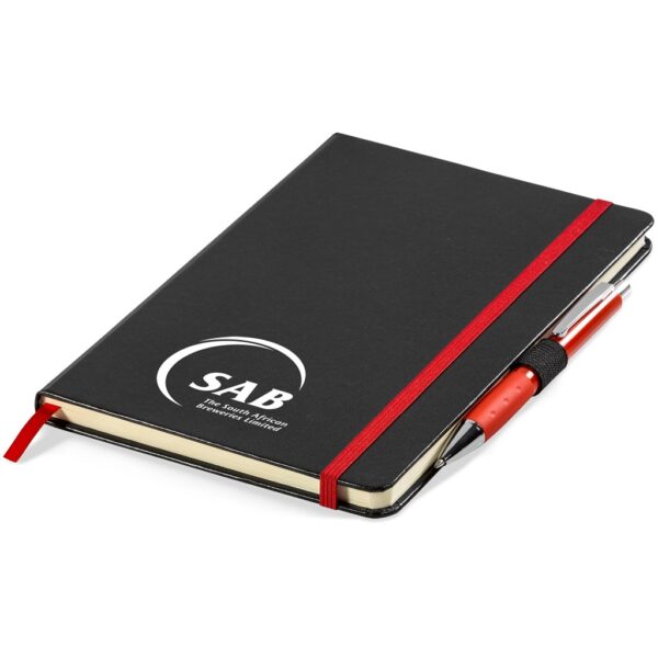 Fourth Estate A5 Hard Cover Notebook - Red