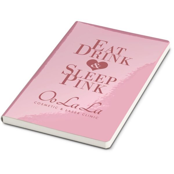 Reflections A5 Soft Cover Notebook - Pink - Image 2