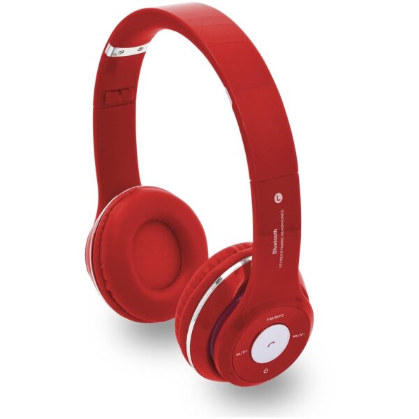 Swiss Cougar Phantom Bluetooth Headphones - Red - Image 2