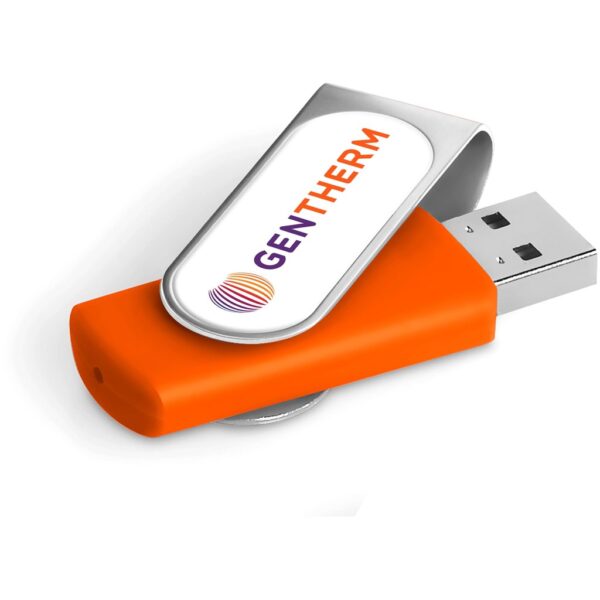 Axis Dome Flash Drive - 16GB - Orange - Image 2