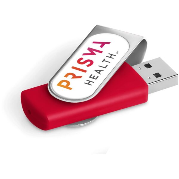 Axis Dome Flash Drive - 16GB - Red