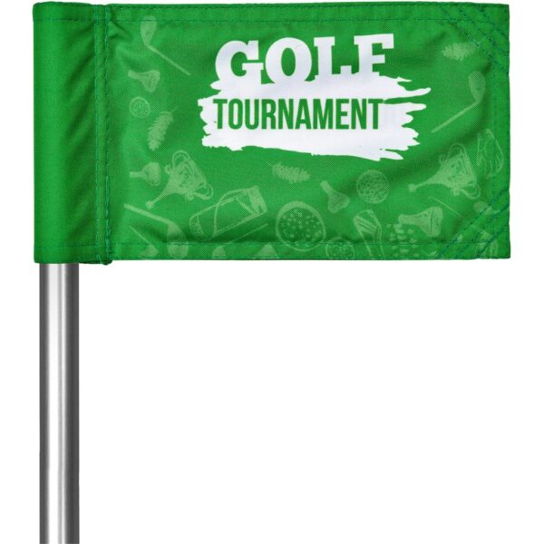 Pre-Printed Sample Hoppla Putting Green Flag - Image 2