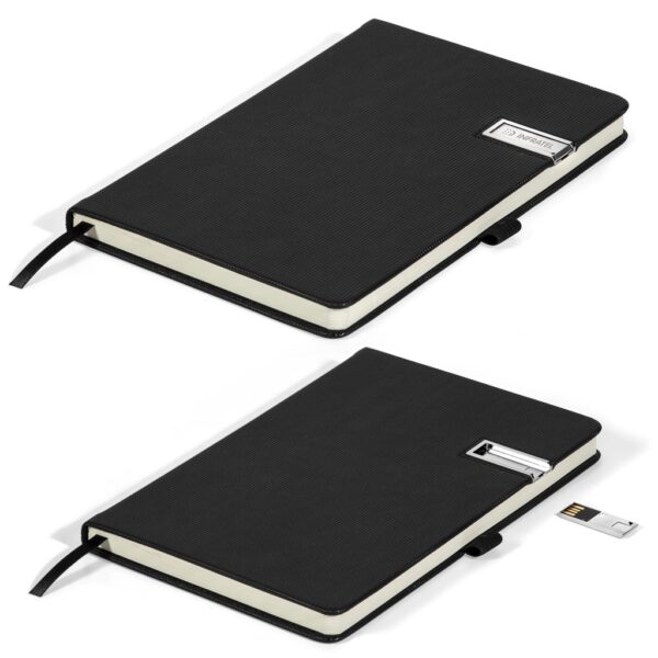 Cypher A5 Hard Cover USB Notebook - 8GB - Image 2