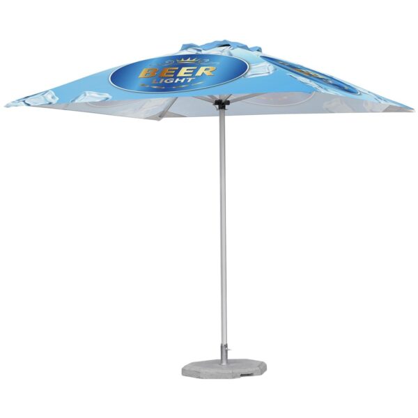 Legend Sublimated Parasol Single Pole 2.2m x 2.2m - Image 2