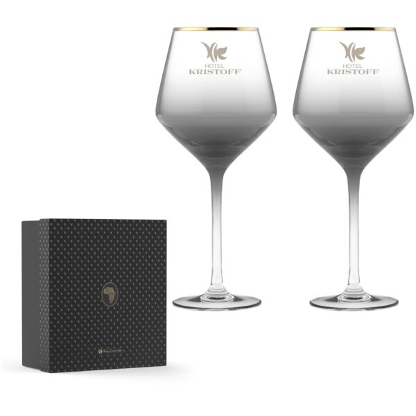 Andy Cartwright Afrique Dusk Wine Glass Set - Image 2