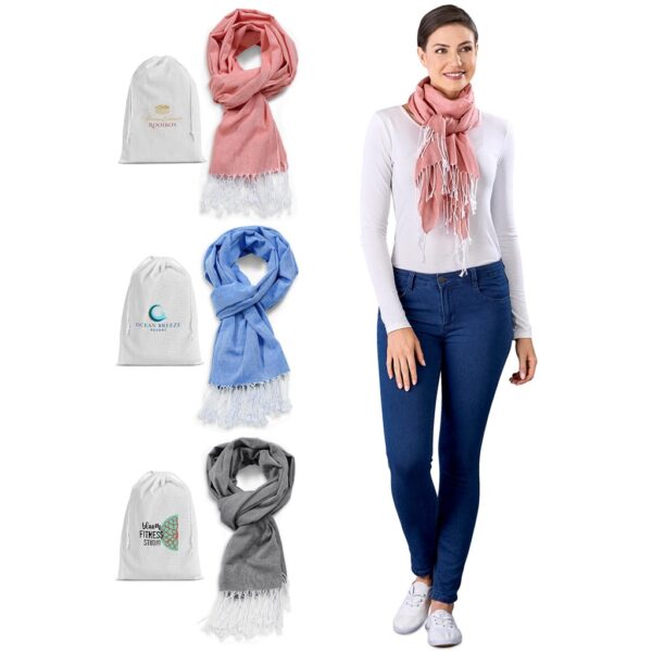 All Seasons Melange Scarf - Image 2