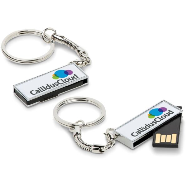 Micron Dome Flash Drive Keyholder - 8GB - Image 2